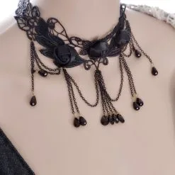 DISCOBOLE Collier Gothique Ras De Cou