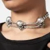 Collier Ras De Cou KILLSTAR 'naven' -Vêtements Gothiques naveen choker w b x1600 900