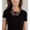 DISCOBOLE Collier Gothique DARK WOLRD 'skeleton Hands' -Vêtements Gothiques necklace skeleton hands bloody