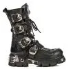 Bottes Cuir New Rock M.1007-C1 1 Bottes Cuir New Rock M.1007-C1 -Vêtements Gothiques new rock m 1007 c1 zoom