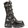 Bottes Cuir New Rock M.1013-C10 -Vêtements Gothiques new rock m 1013 c10 zoom