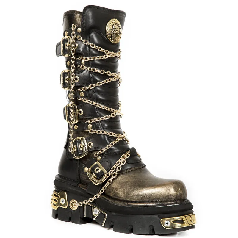 Bottes Steampunk New Rock M.1013-C3 4 Bottes Steampunk New Rock M.1013-C3 – Image 2