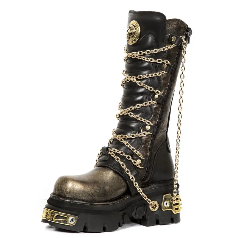 Bottes Steampunk New Rock M.1013-C3 6 Bottes Steampunk New Rock M.1013-C3 – Image 4