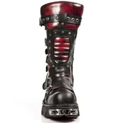 Bottes Cuir New Rock M.1020-R2 10 Bottes Cuir New Rock M.1020-R2 -Vêtements Gothiques new rock m 1020 r2 3 zoom