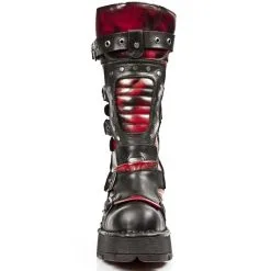 Bottes Cuir New Rock M.1021-C2 -Vêtements Gothiques new rock m 1021 c2 3 zoom
