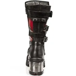 Bottes Cuir New Rock M.1021-C2 -Vêtements Gothiques new rock m 1021 c2 5 zoom
