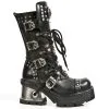 Bottes Cuir New Rock M.1029-C1 -Vêtements Gothiques new rock m 1029 c1 zoom