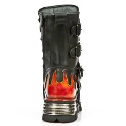 Bottes Cuir New Rock M.1036-C1 -Vêtements Gothiques new rock m 1036 c1 5 zoom