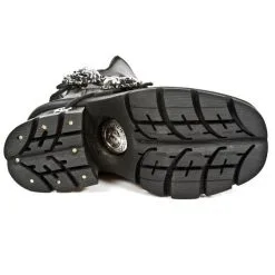 Bottines Cuir New Rock M.1044-S1 -Vêtements Gothiques new rock m 1044 s1 6 zoom