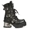 Bottines Cuir New Rock M.1044-S1 -Vêtements Gothiques new rock m 1044 s1 zoom