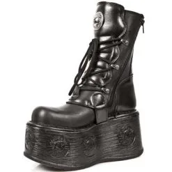 Bottes Cuir New Rock M.1473-S3 -Vêtements Gothiques new rock m 1473 s3 4 zoom