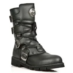 Bottes Vegan New Rock M.1473-V1 -Vêtements Gothiques new rock m 1473 v1 2 zoom