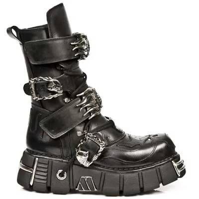 Bottes Cuir New Rock M.148-C1 3 Bottes Cuir New Rock M.148-C1