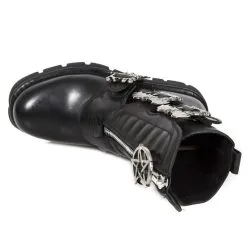 Bottines Cuir New Rock M.1486-C2 -Vêtements Gothiques new rock m 1486 c2 6 zoom