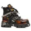 Bottines Cuir New Rock M.1495-S1 -Vêtements Gothiques new rock m 1495 s1 zoom