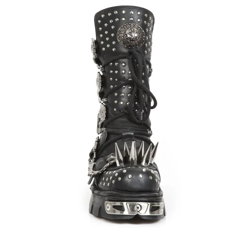 Bottes Cuir New Rock M.1535-S1 4 Bottes Cuir New Rock M.1535-S1 – Image 2