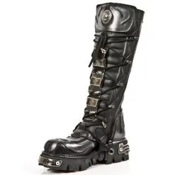 Bottes Cuir New Rock M.161-C4 -Vêtements Gothiques new rock m 161 c4 4 zoom