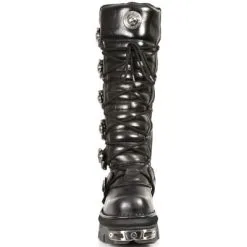 Bottes Cuir New Rock M.202-C2 10 Bottes Cuir New Rock M.202-C2 -Vêtements Gothiques new rock m 202 c2 3 zoom