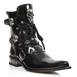 Bottines Hommes New Rock M.2284-S1 -Vêtements Gothiques new rock m 2284 s1 3 zoom