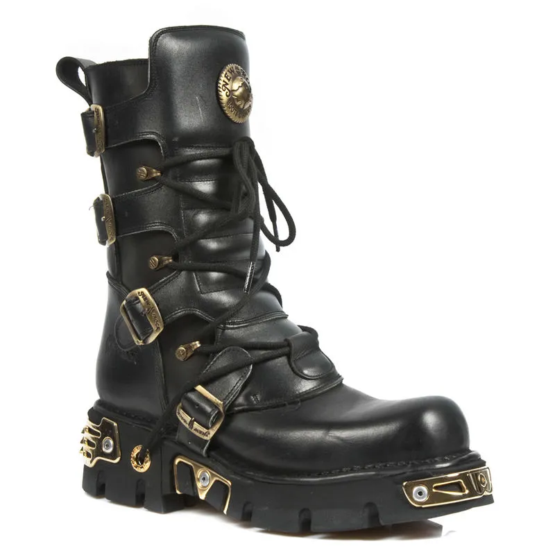 Bottes Cuir New Rock M.373-C52 4 Bottes Cuir New Rock M.373-C52 – Image 2