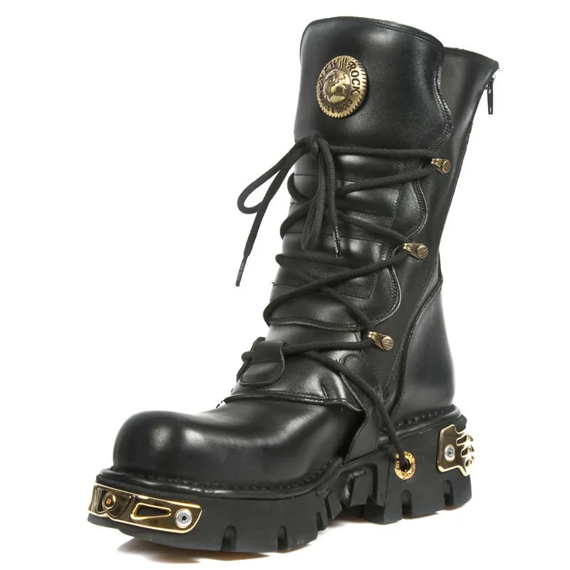 Bottes Cuir New Rock M.373-C52 6 Bottes Cuir New Rock M.373-C52 – Image 4