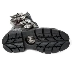 Bottes Cuir New Rock M.373CZ-C93 -Vêtements Gothiques new rock m 373cz c93 5 zoom