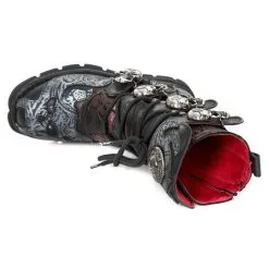 Bottes Cuir New Rock M.373CZ-C93 -Vêtements Gothiques new rock m 373cz c93 6 zoom