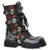 Bottes Cuir New Rock M.373CZ-C93 1 Bottes Cuir New Rock M.373CZ-C93 -Vêtements Gothiques new rock m 373cz c93 zoom