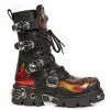 Bottes Cuir New Rock M.378-C1 -Vêtements Gothiques new rock m 378 c1 zoom