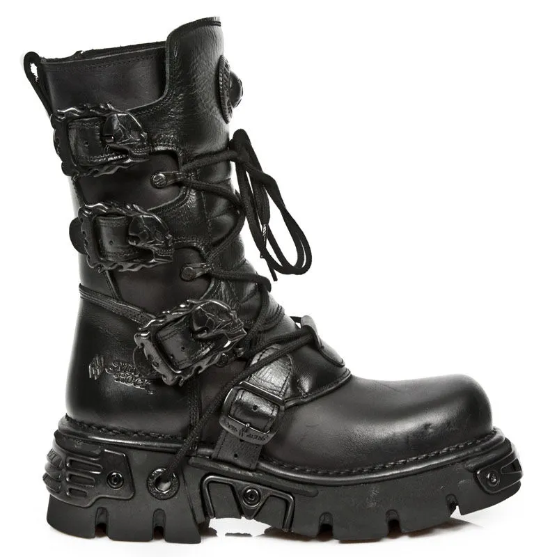 Bottes Cuir New Rock M.391-S18 3 Bottes Cuir New Rock M.391-S18