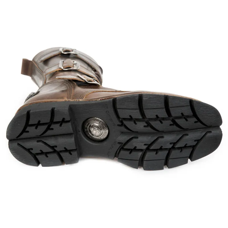 Bottes Cuir Marron New Rock M.710-C4 7 Bottes Cuir Marron New Rock M.710-C4 – Image 5
