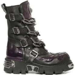 Bottes Cuir New Rock M.724-C1