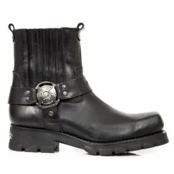 Bottines Cuir New Rock M.7605-S1