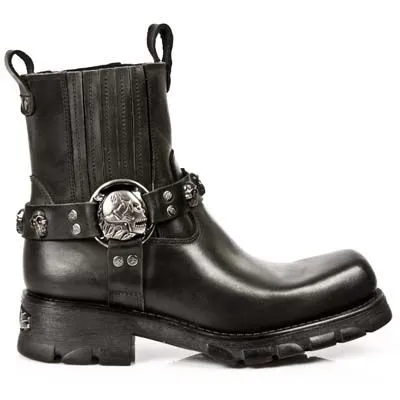 Bottines Cuir New Rock M.7621-S1 4 Bottines Cuir New Rock M.7621-S1 – Image 2