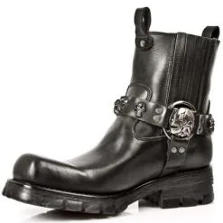 Bottines Cuir New Rock M.7621-S1 12 Bottines Cuir New Rock M.7621-S1 -Vêtements Gothiques new rock m 7621 s1 5 zoom