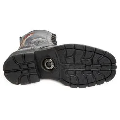 Bottines Cuir Noir New Rock M.7645-C1 12 Bottines Cuir Noir New Rock M.7645-C1 -Vêtements Gothiques new rock m 7645 c1 5 zoom
