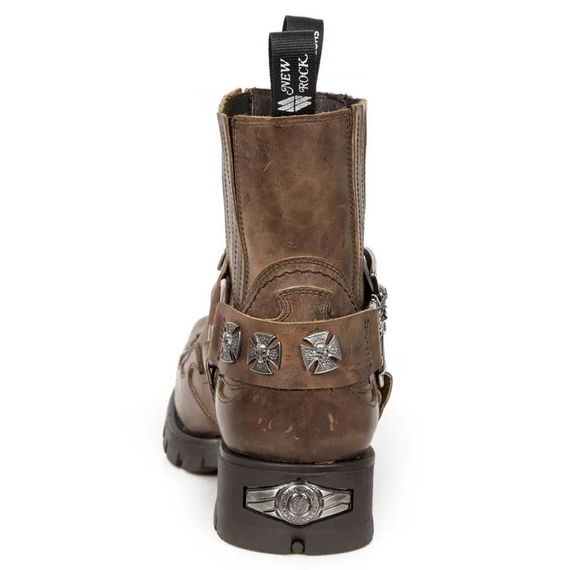 Bottines Steampunk New Rock M.7647-C2 6 Bottines Steampunk New Rock M.7647-C2 – Image 4