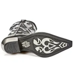 Santiags Cuir New Rock M.7952-C3 -Vêtements Gothiques new rock m 7952 c3 6 zoom