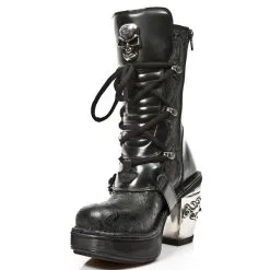Bottes Cuir New Rock M.8366-S1 -Vêtements Gothiques new rock m 8366 s1 4 zoom