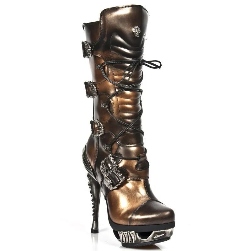 Bottes Steampunk New Rock M.MAG006-C4 5 Bottes Steampunk New Rock M.MAG006-C4 – Image 3