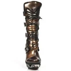 Bottes Steampunk New Rock M.MAG006-C4 11 Bottes Steampunk New Rock M.MAG006-C4 -Vêtements Gothiques new rock m mag006 c4 4 zoom