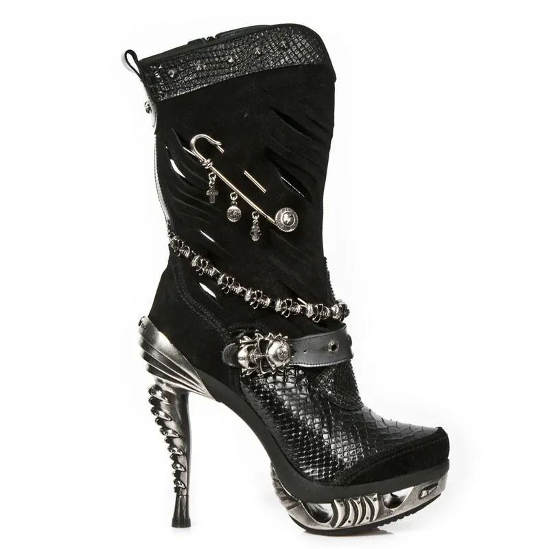 Bottes Noires New Rock M.MAG034-S1 3 Bottes Noires New Rock M.MAG034-S1