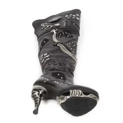 Cuissardes Cuir New Rock M.MAG091-C1 -Vêtements Gothiques new rock m mag091 c1 6 zoom