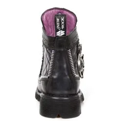 Chaussures Cuir New Rock M.MILI122-C1 11 Chaussures Cuir New Rock M.MILI122-C1 -Vêtements Gothiques new rock m mili122 c1 4 zoom