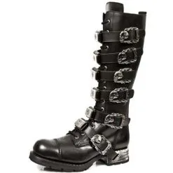 Bottes Cuir New Rock M.MR009-C1