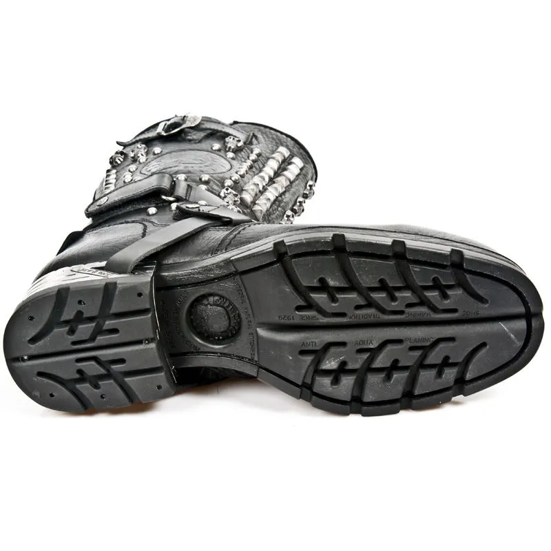 Bottes Cuir New Rock M.MR020-C1 8 Bottes Cuir New Rock M.MR020-C1 – Image 6