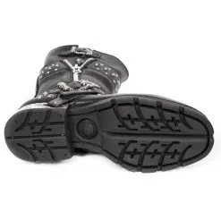 Bottes Cuir New Rock M.MR022-S1 -Vêtements Gothiques new rock m mr022 s1 6 zoom