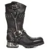Bottes Cuir New Rock M.MR022-S1 -Vêtements Gothiques new rock m mr022 s1 zoom