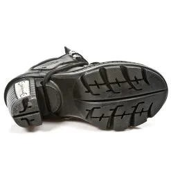 Bottines Cuir New Rock M.NEOTR007-S1 -Vêtements Gothiques new rock m neotr007 s1 6 zoom
