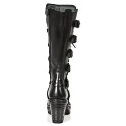 Bottes Cuir New Rock M.NEOTR014-C1 -Vêtements Gothiques new rock m neotr014 c1 5 zoom